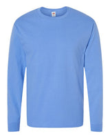 Hanes 5286 Men's ComfortSoft Cotton Long-Sleeve T-Shirt #color_CAROLINA BLUE