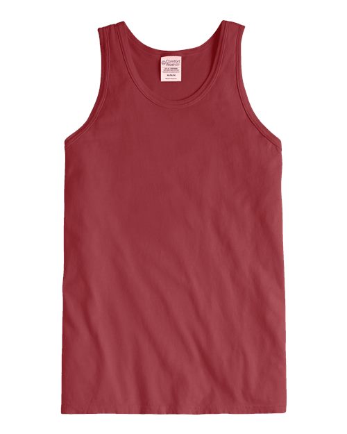 ComfortWash by Hanes GDH300 Unisex Garment-Dyed Tank #color_CAYENNE
