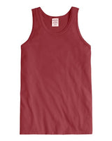 ComfortWash by Hanes GDH300 Unisex Garment-Dyed Tank #color_CAYENNE
