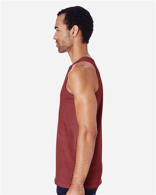ComfortWash by Hanes GDH300 Unisex Garment-Dyed Tank #color_CAYENNE