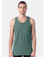 ComfortWash by Hanes GDH300 Unisex Garment-Dyed Tank #color_CYPRESS GREEN