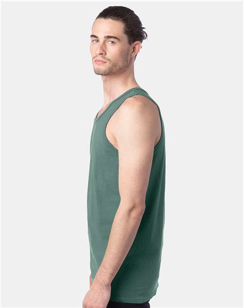 ComfortWash by Hanes GDH300 Unisex Garment-Dyed Tank #color_CYPRESS GREEN