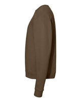 Hanes P1607 Unisex Ecosmart 50/50 Crewneck Sweatshirt #color_ARMY BROWN