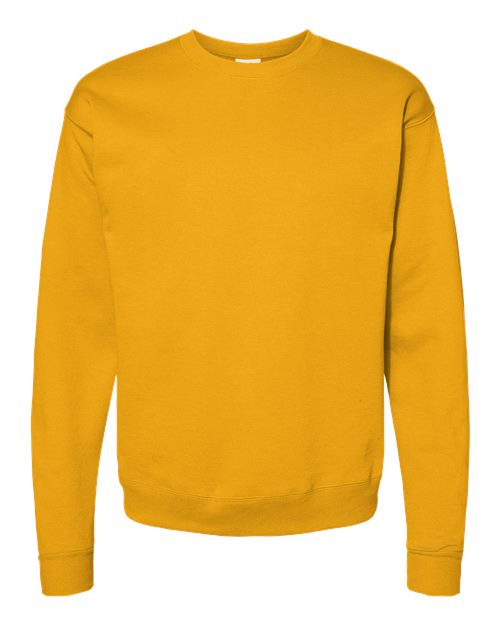 Hanes P1607 Unisex Ecosmart 50/50 Crewneck Sweatshirt #color_GOLD