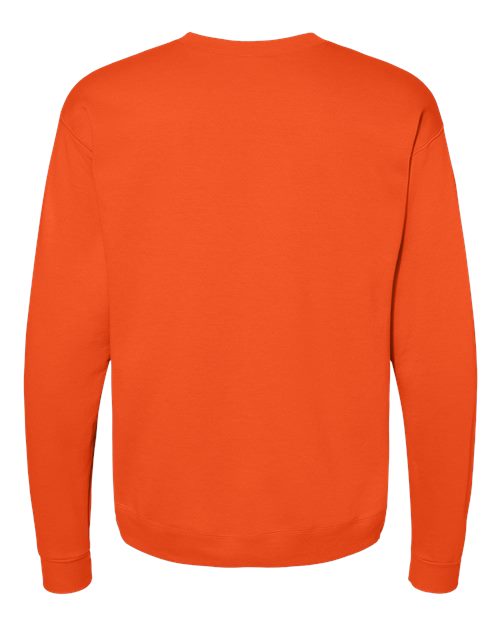 Hanes P1607 Unisex Ecosmart 50/50 Crewneck Sweatshirt #color_ORANGE