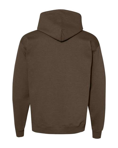 Hanes P170 Unisex Ecosmart 50/50 Pullover Hooded Sweatshirt #color_ARMY BROWN