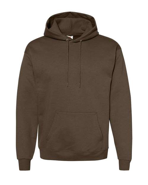 Hanes P170 Unisex Ecosmart 50/50 Pullover Hooded Sweatshirt #color_ARMY BROWN