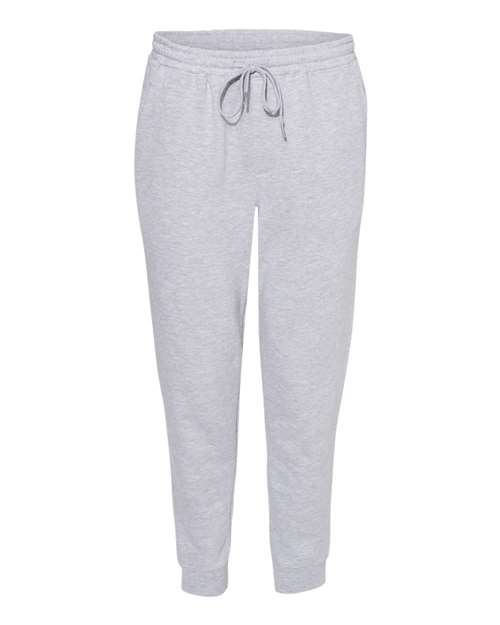 Independent Trading Co. IND20PNT Midweight Fleece Pants #color_Grey Heather