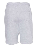 Independent Trading Co. IND20SRT Midweight Fleece Shorts #color_Grey Heather