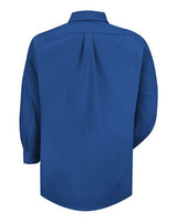 Red Kap SP90 Poplin Dress Shirt #color_Royal Blue - Sleeve 36/37