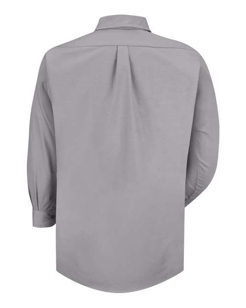 Red Kap SP90 Poplin Dress Shirt #color_Silver Grey - Sleeve 32/33