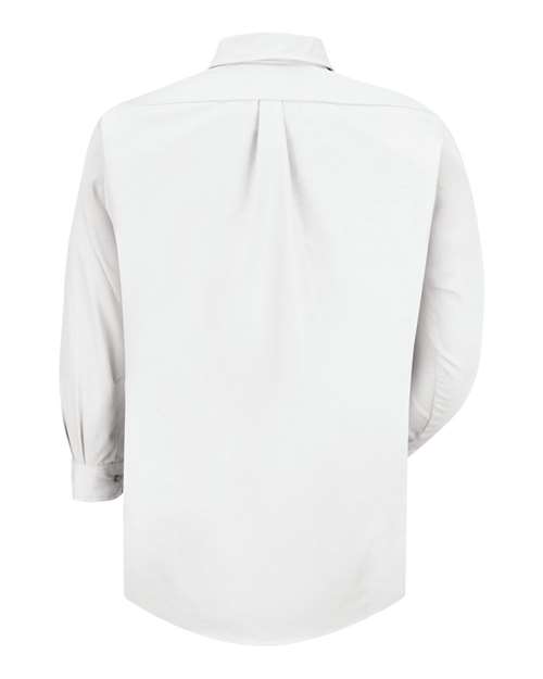Red Kap SP90 Poplin Dress Shirt #color_White - Sleeve 36/37