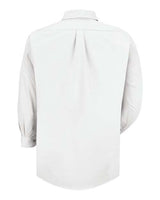 Red Kap SP90 Poplin Dress Shirt #color_White - Sleeve 36/37