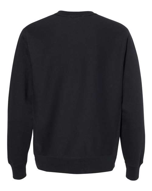 Independent Trading Co. IND5000C Legend - Premium Heavyweight Cross-Grain Crewneck Sweatshirt #color_Black