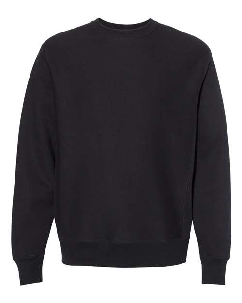 Independent Trading Co. IND5000C Legend - Premium Heavyweight Cross-Grain Crewneck Sweatshirt #color_Black