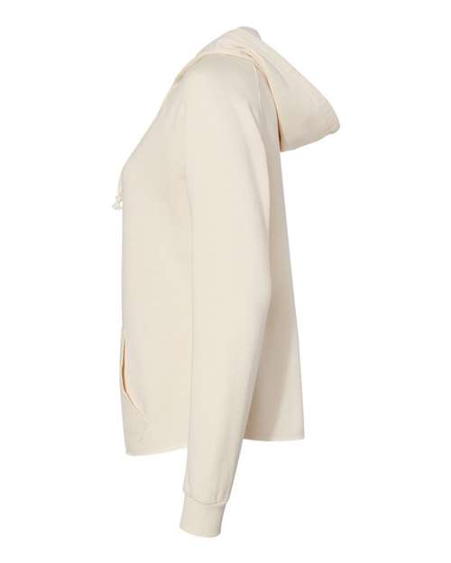 Independent Trading Co. PRM2500Z Women's California Wave Wash Full-Zip Hooded Sweatshirt #color_Bone