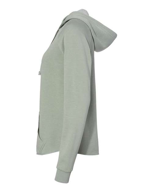 Independent Trading Co. PRM2500Z Women's California Wave Wash Full-Zip Hooded Sweatshirt #color_Sage