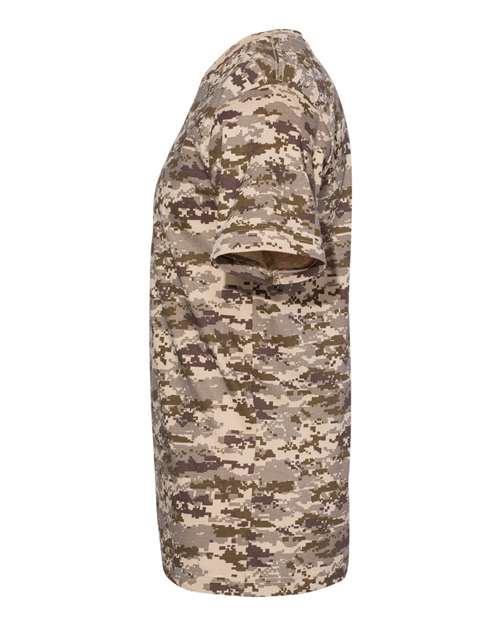 Code Five 3907 Men's Camo T-Shirt #color_SAND DIGITAL