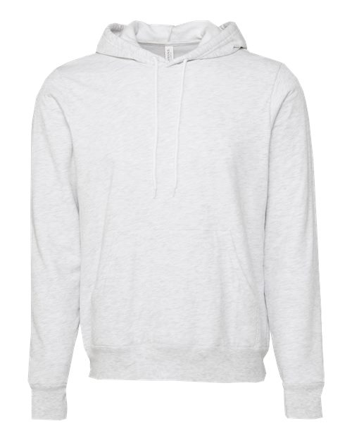 Bella + Canvas 3719 Unisex Sponge Fleece Pullover Hooded Sweatshirt #color_ASH