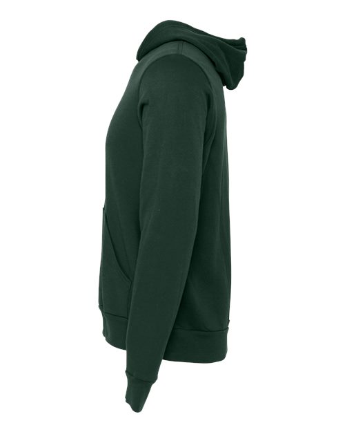 Bella + Canvas 3719 Unisex Sponge Fleece Pullover Hooded Sweatshirt #color_FOREST
