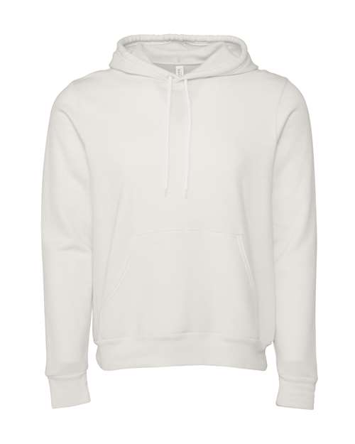 Bella + Canvas 3719 Unisex Sponge Fleece Pullover Hooded Sweatshirt #color_VINTAGE WHITE
