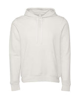Bella + Canvas 3719 Unisex Sponge Fleece Pullover Hooded Sweatshirt #color_VINTAGE WHITE