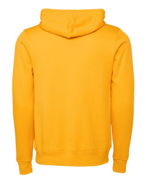 Bella + Canvas 3719 Unisex Sponge Fleece Pullover Hooded Sweatshirt #color_GOLD