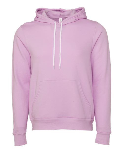 Bella + Canvas 3719 Unisex Sponge Fleece Pullover Hooded Sweatshirt #color_LILAC