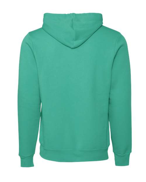 Bella + Canvas 3719 Unisex Sponge Fleece Pullover Hooded Sweatshirt #color_TEAL
