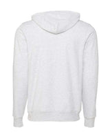 Bella + Canvas 3739 Unisex Poly-Cotton Fleece Full-Zip Hooded Sweatshirt #color_ASH