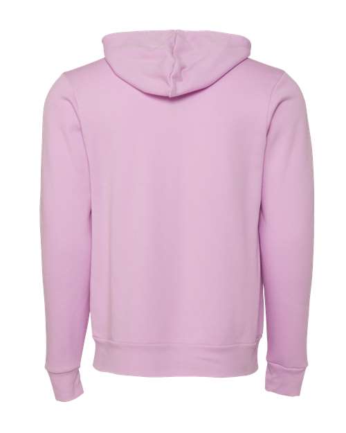 Bella + Canvas 3739 Unisex Poly-Cotton Fleece Full-Zip Hooded Sweatshirt #color_LILAC