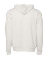 Bella + Canvas 3739 Unisex Poly-Cotton Fleece Full-Zip Hooded Sweatshirt #color_VINTAGE WHITE