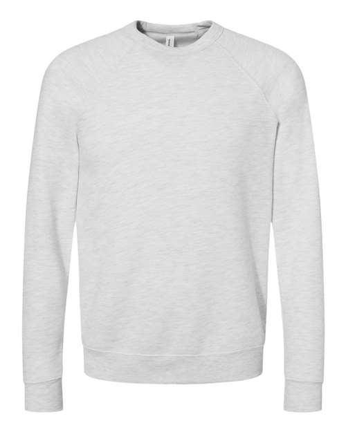 Bella + Canvas 3901 Unisex Sponge Fleece Crewneck Sweatshirt #color_ASH