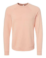 Bella + Canvas 3901 Unisex Sponge Fleece Crewneck Sweatshirt #color_PEACH