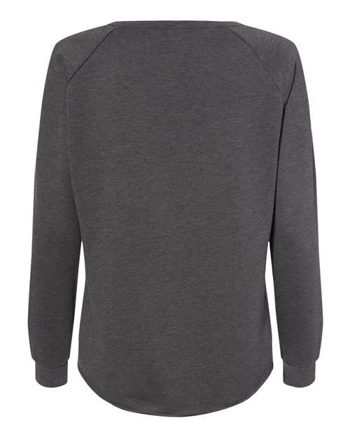 Independent Trading Co. PRM2000 Women's California Wave Wash Crewneck Sweatshirt #color_Shadow