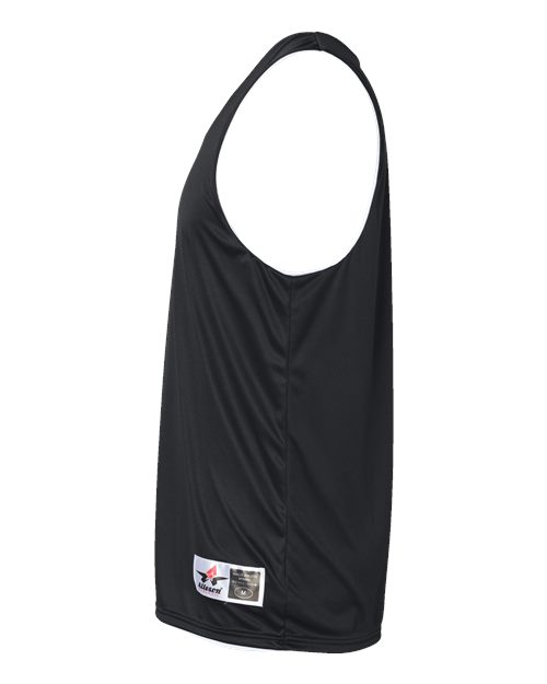 Alleson Athletic 506CR Reversible Tank #color_Black/ White