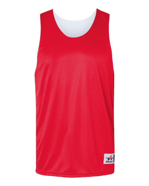Alleson Athletic 506CR Reversible Tank #color_Red/ White