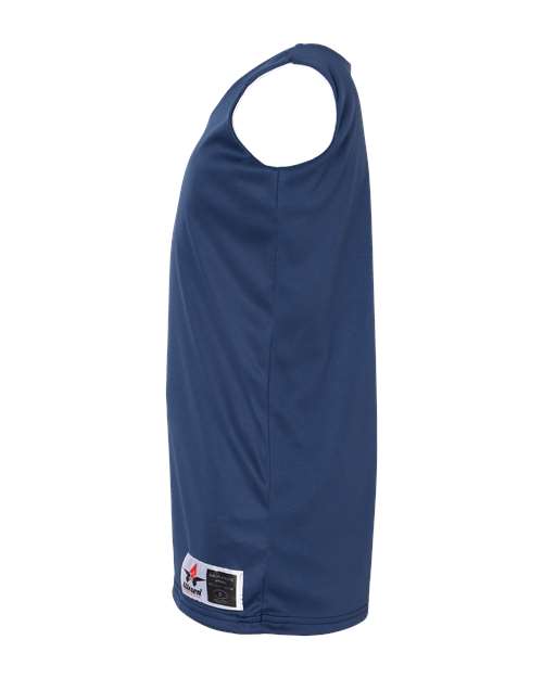 Alleson Athletic 506CRY Youth Reversible Tank #color_Navy/ White