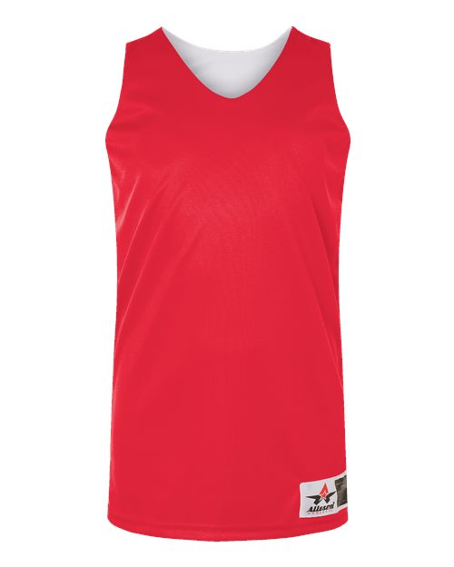 Alleson Athletic 506CRY Youth Reversible Tank #color_Red/ White