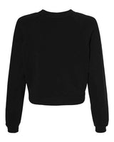 Bella + Canvas B7505 FWD Fashion Ladies' Raglan Pullover Fleece #color_BLACK
