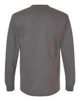 Gildan G540 Adult Heavy Cotton Long-Sleeve T-Shirt #color_CHARCOAL