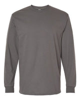 Gildan G540 Adult Heavy Cotton Long-Sleeve T-Shirt #color_CHARCOAL