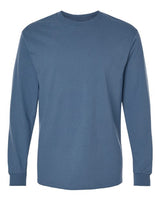 Gildan G540 Adult Heavy Cotton Long-Sleeve T-Shirt #color_INDIGO BLUE