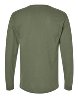 Gildan G540 Adult Heavy Cotton Long-Sleeve T-Shirt #color_MILITARY GREEN
