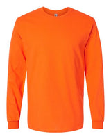 Gildan G540 Adult Heavy Cotton Long-Sleeve T-Shirt #color_ORANGE
