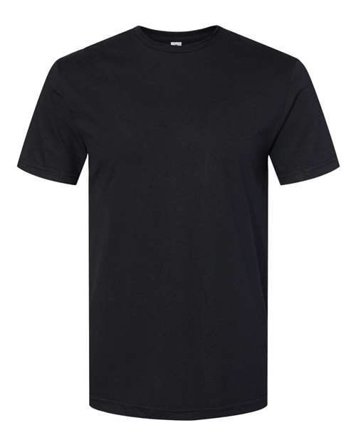 Gildan G670 Men's Softstyle CVC T-Shirt #color_PITCH BLACK