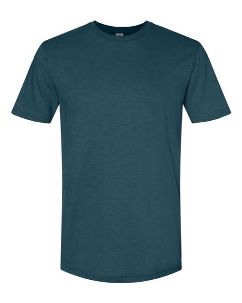 Gildan G670 Men's Softstyle CVC T-Shirt #color_STEEL BLUE
