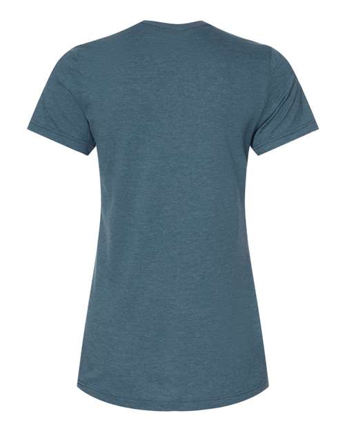 Gildan G670L Ladies' Softstyle CVC T-Shirt #color_STEEL BLUE