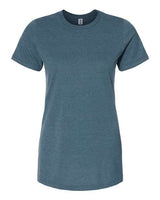 Gildan G670L Ladies' Softstyle CVC T-Shirt #color_STEEL BLUE