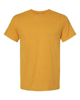 Jerzees 560MR Adult Premium Blend Ring-Spun T-Shirt #color_MUSTARD HEATHER